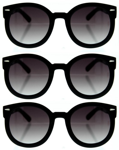 Pairs lot black thick horn - 3,