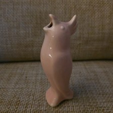 Rare robert gordon Baby pink cockateel pie bird vent bake funnel Ceramic Parrot