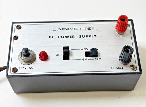 Lafayette 5074 power - lafayette, dc