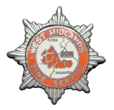 West Midlands Fire Service cap badge
