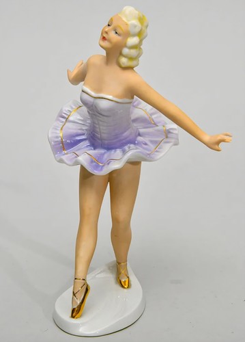 Antique dancing ballerina - antique,