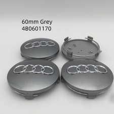 Alloy Wheel Wheel Centre Cap Hub x4 Grey 60mm Many Models 4B0601170