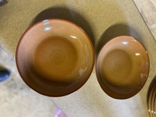 Denby Fire Pasta Bowls X 2