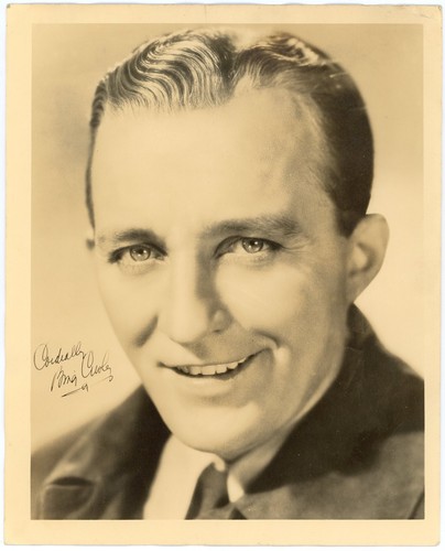 Bing crosby signed vintage - signed,