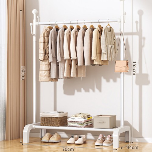 Freestanding clothes rack with - freestanding,