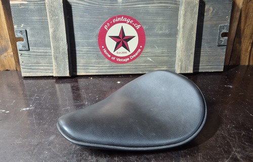 Leather seat shovelhead - leather,