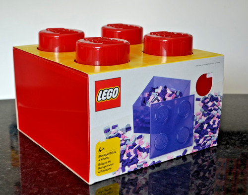 New unopened red - lego, storage