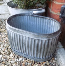 Small vintage style galvanised