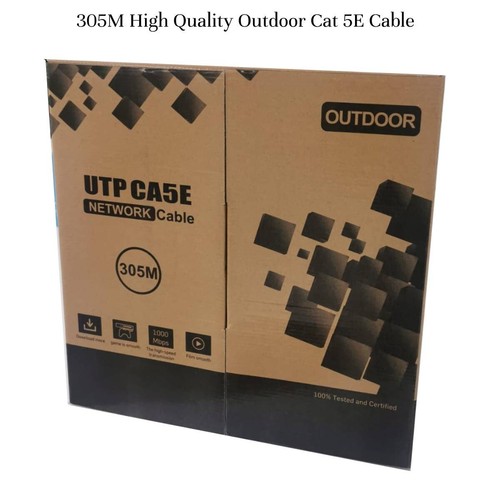 Cat5e 305m outdoor - cat5e,