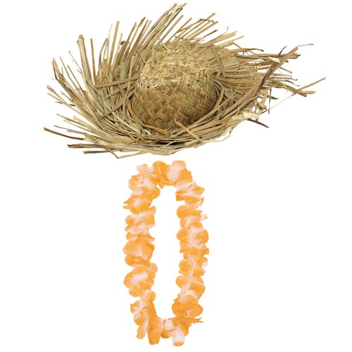 Beachcomber with lei set - beachcomber,