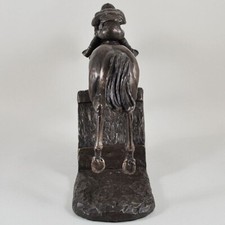 Bronze Horse Racing Jockey Ascot Istabraq Harriet Glen 01141