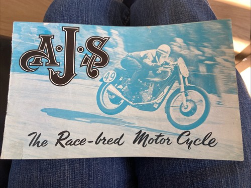 1949 vintage ajs - vintage,