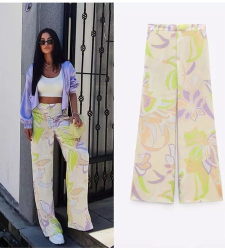 New zara floral printed - new,