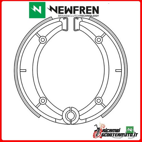 Rear brake hangers - brake, newfren