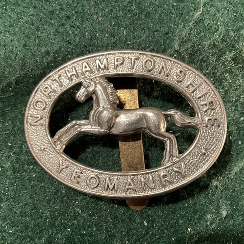 Northamptonshire yeomanry cap - northamptonshire,