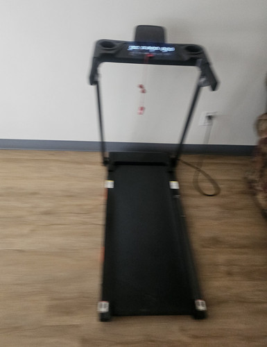 Electric treadmill with safety - electric,