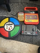 Vintage 80s Electronic Games