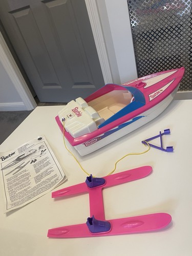 Barbie speed boat - boat,