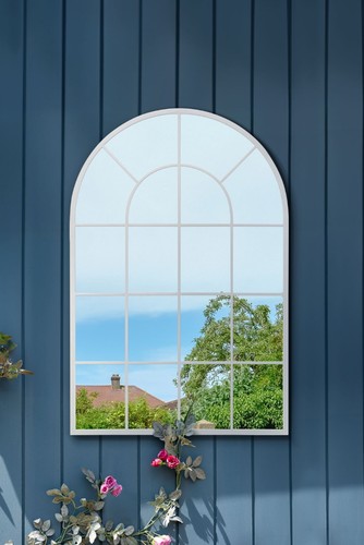 Mirroroutlet white arched - mirroroutlet,