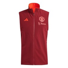 Adidas Manchester United Winterized UCL Gilet Aeroready Player Training Vest M