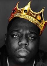 BIGGIE SMALLS NOTORIOUS B.I.G Wall Art Print Photo Picture Poster A3 A4