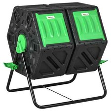 130L Compost Bin Dual Chamber