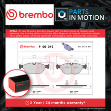 Brake Pads Set fits MERCEDES CLK55 AMG A208, C208 5.4 Front 99 to 02 Brembo New