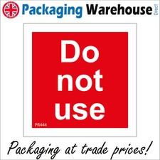 SIGN Do Not Use Unsafe Stop