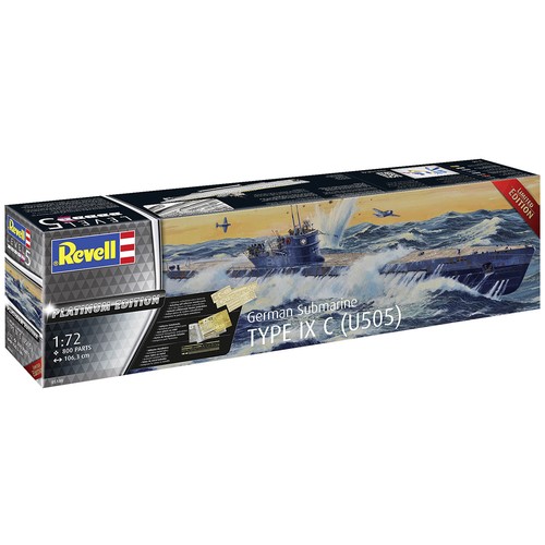 Revell german submarine - 1/72,