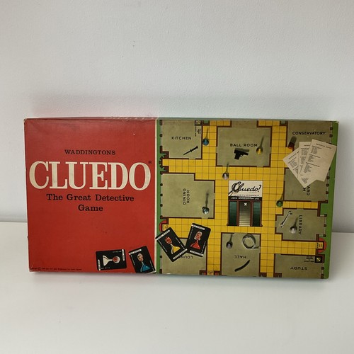 Vintage cluedo board - board, game