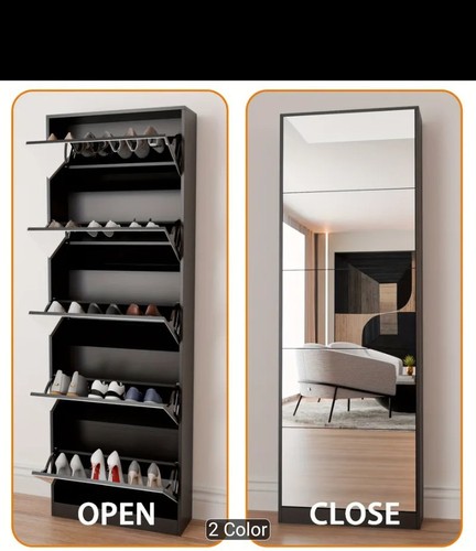 Flip shoes storage cabinet - 5,