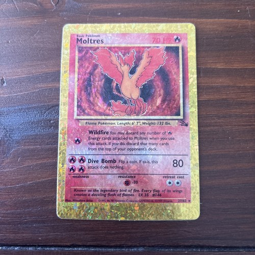 Pokemon moltres holo - moltres,