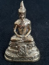 Brass buddha meditating - brass, buddha,
