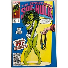 Sensational She Hulk 40, NM, John Byrne art, iconic cover
