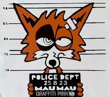 MAU MAU police dept poster