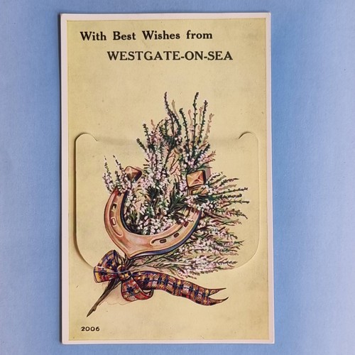 Novelty postcard c1950 - novelty,