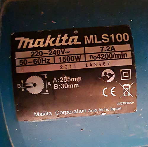 Makita mls100 1500w corded - makita,