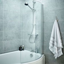 Bathroom shaped curved - bathroom,