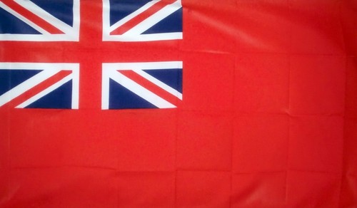 Red ensign naval flag - ensign,