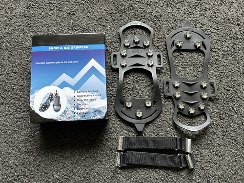 Snow and ice grips spikes - and, over
