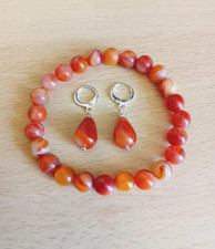 Genuine carnelian agate - genuine,