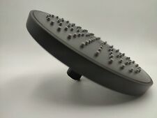 Round 190mm Shower Head in Matt Smooth Black