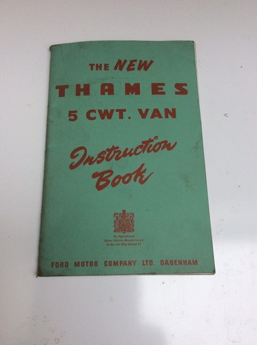 Thames cwt van - 5, instruction