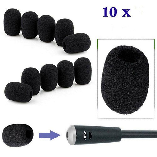 Pcs headset microphone foam - 10,