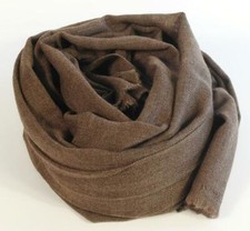 CASHMERE DARK BROWN SCARF