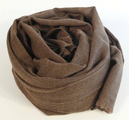 Cashmere dark brown - dark, scarf