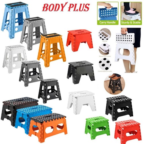 Folding step stool plastic - folding,