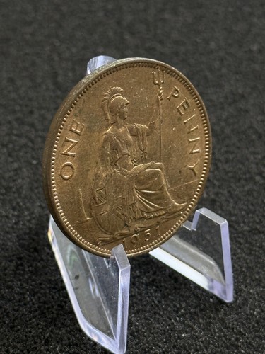 1951 george one penny - one, coin