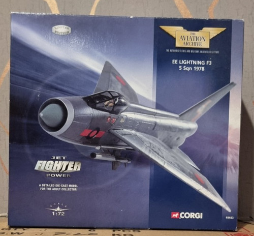 Corgi lightning f3 - corgi, ee