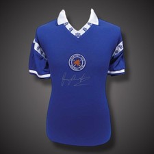 Gary Lineker Hand Signed Leicester City Football Shirt With COA £250